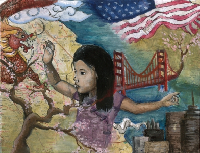 Katrina Liou / Waving Goodbye to Say Hello / Honorable Mention / Grade 8