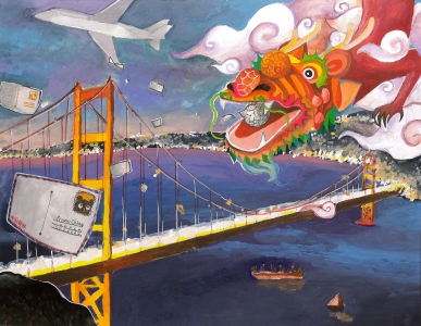 Ruijun (Vivian) Li / Travel With a Dragon to S.F. / Best in Class / Grade 8