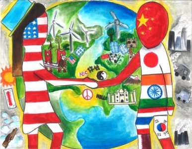 Gina Rose Partridge / Together, Make the World Greener / Winner / 5th Grade 