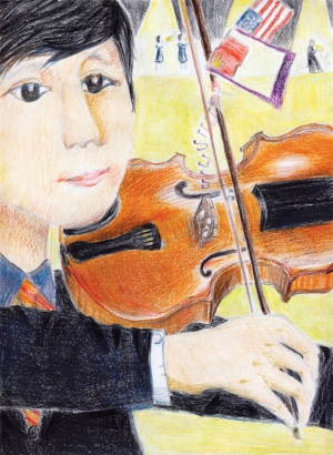 Qitao Li /Music in the Moment / 2nd Place / 2nd Grade   	   
