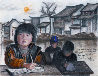Jennifer Gao / Education for Everyone / 2nd Place / Grade 6-8   
