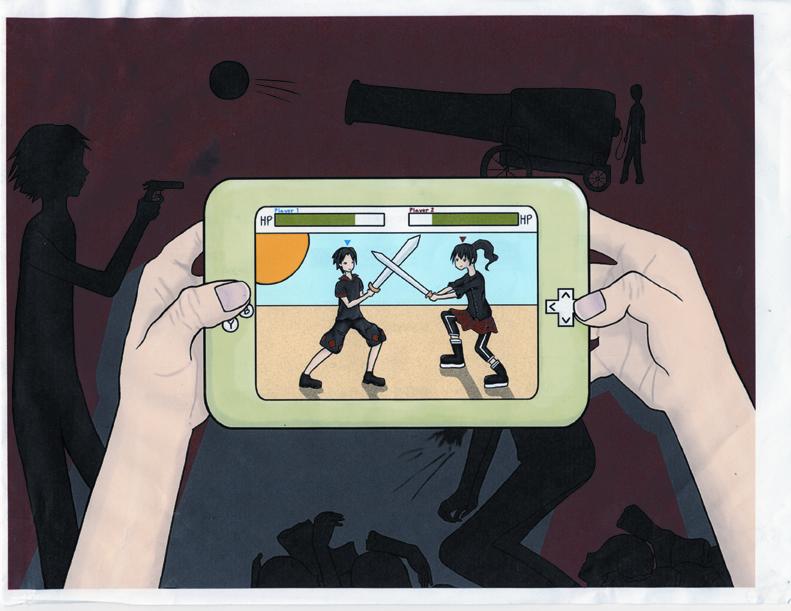 Iris Chuck / Leaving Wars Behind in the Shadow of the Past / 2nd Place / 9th Grade 